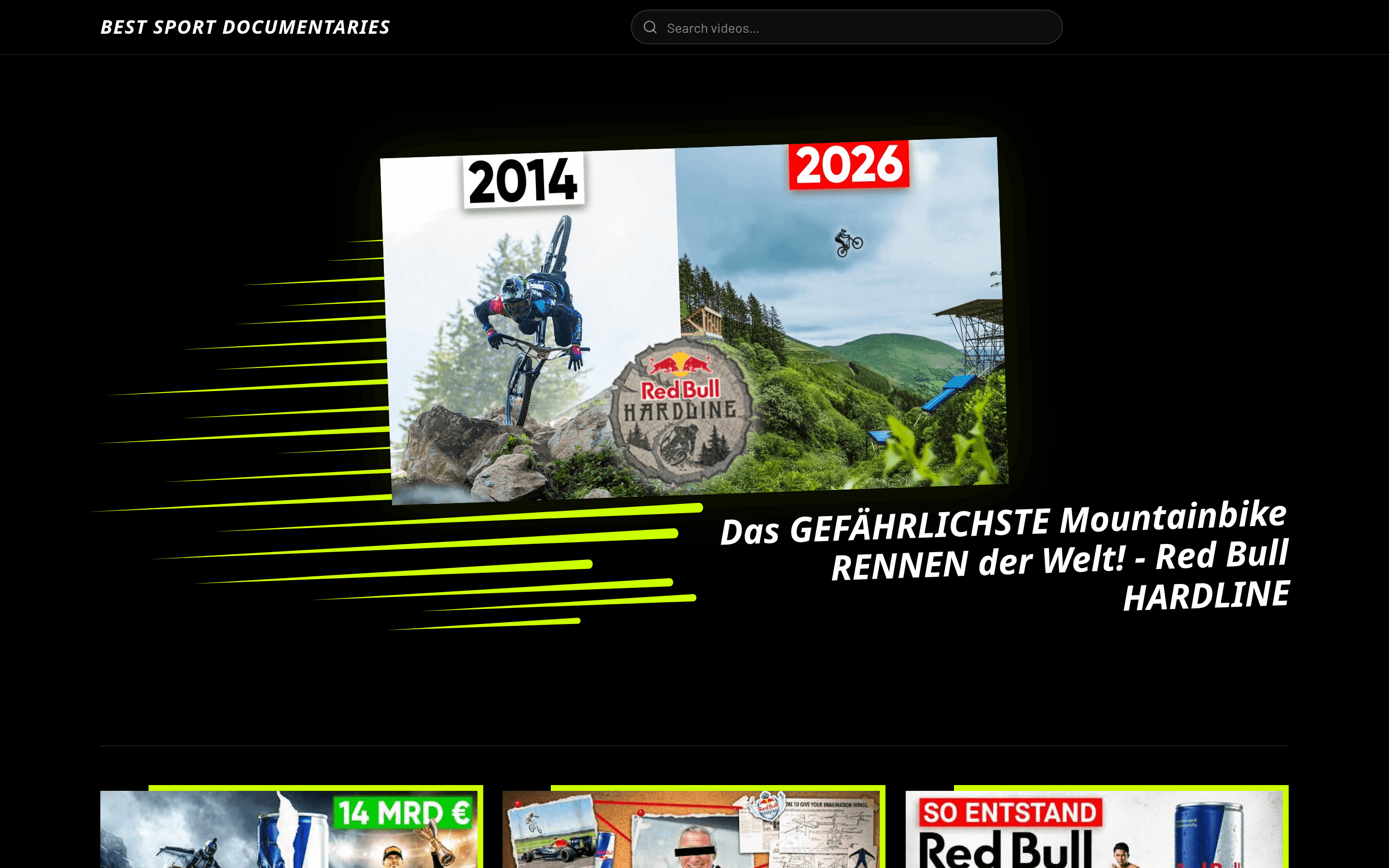 Extremsport theme